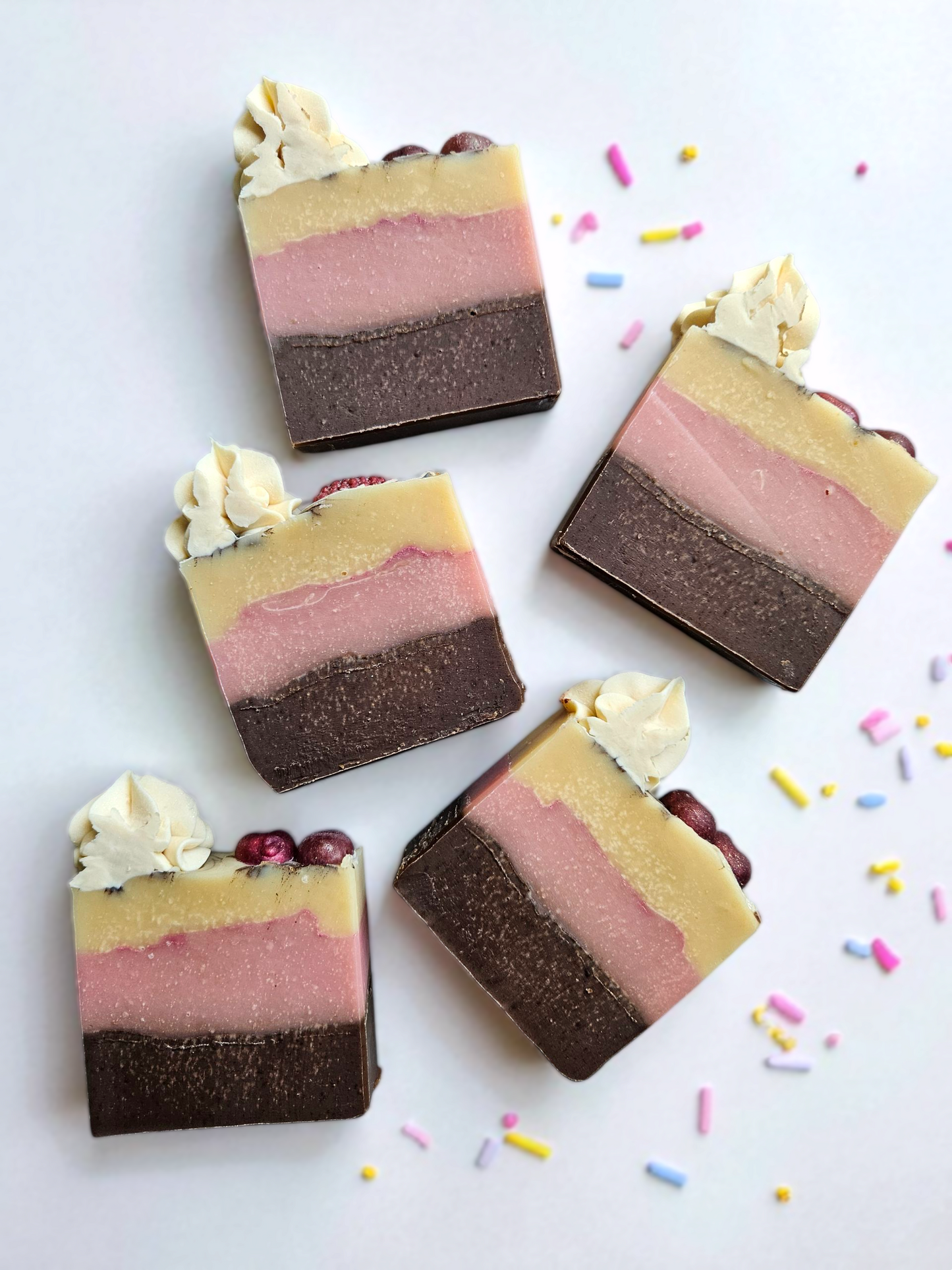 Neapolitan Sundae - Cow Milk Soap