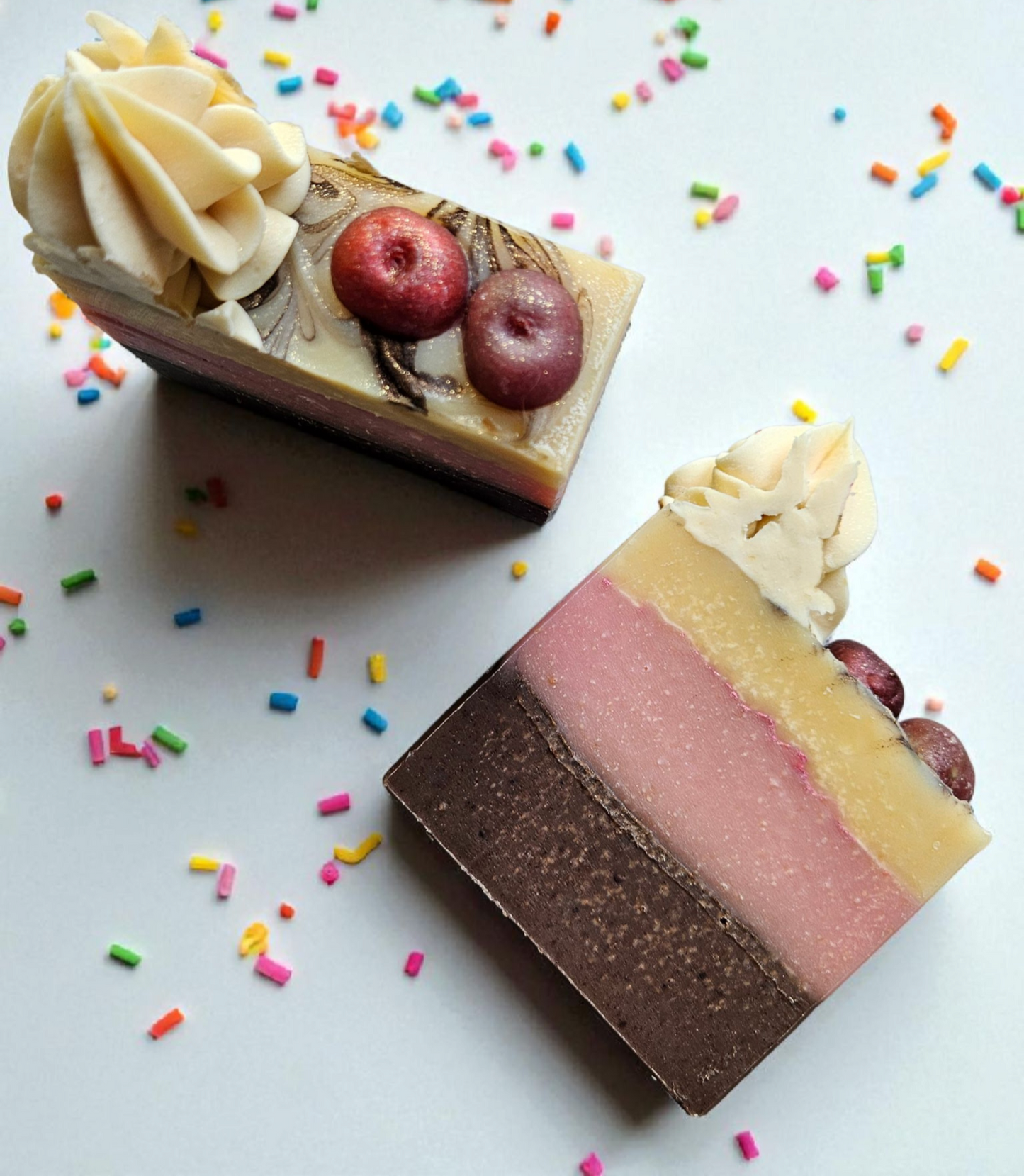 Neapolitan Sundae - Cow Milk Soap