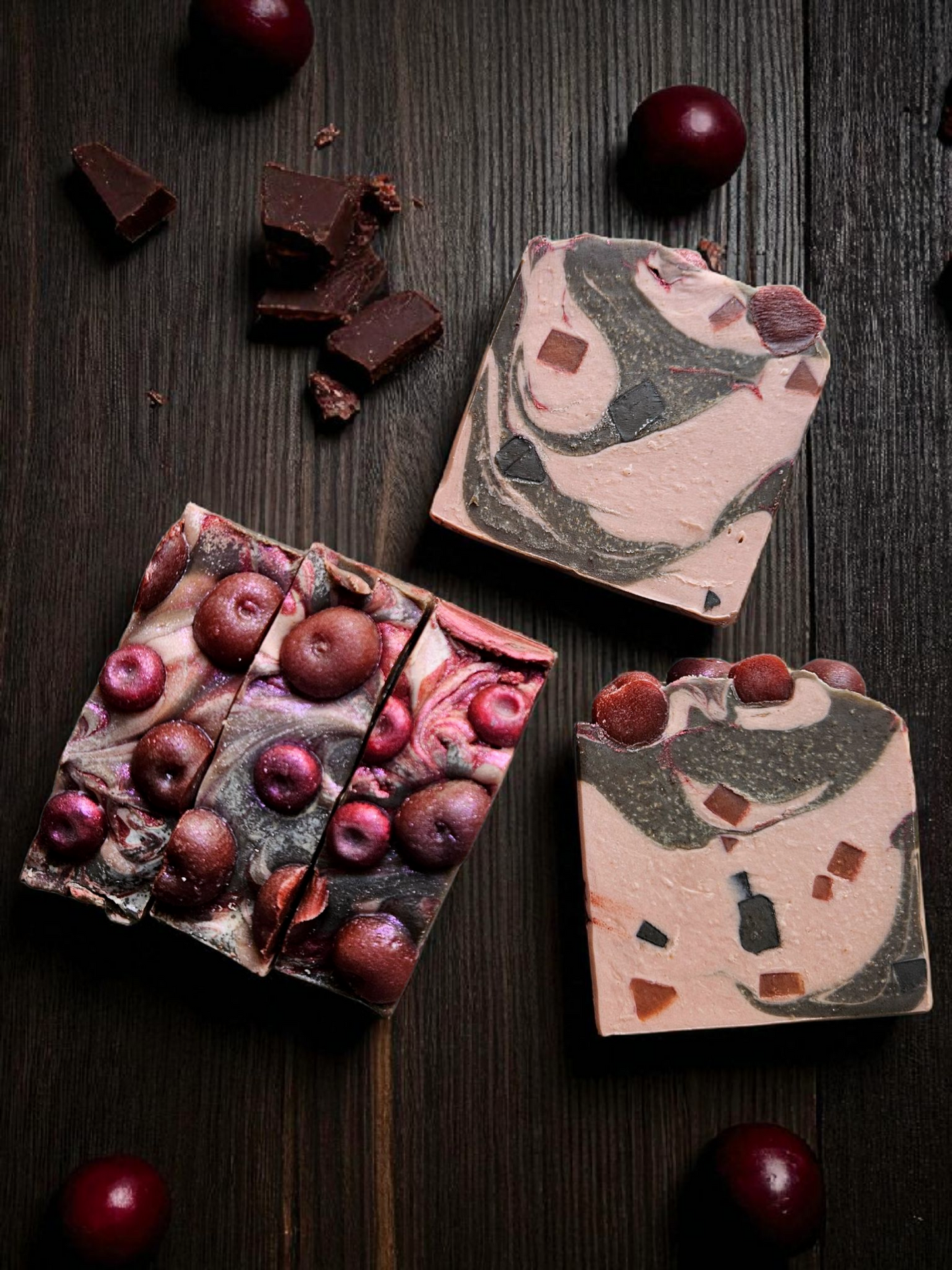 Chocolate Cherry - Cow Milk Soap