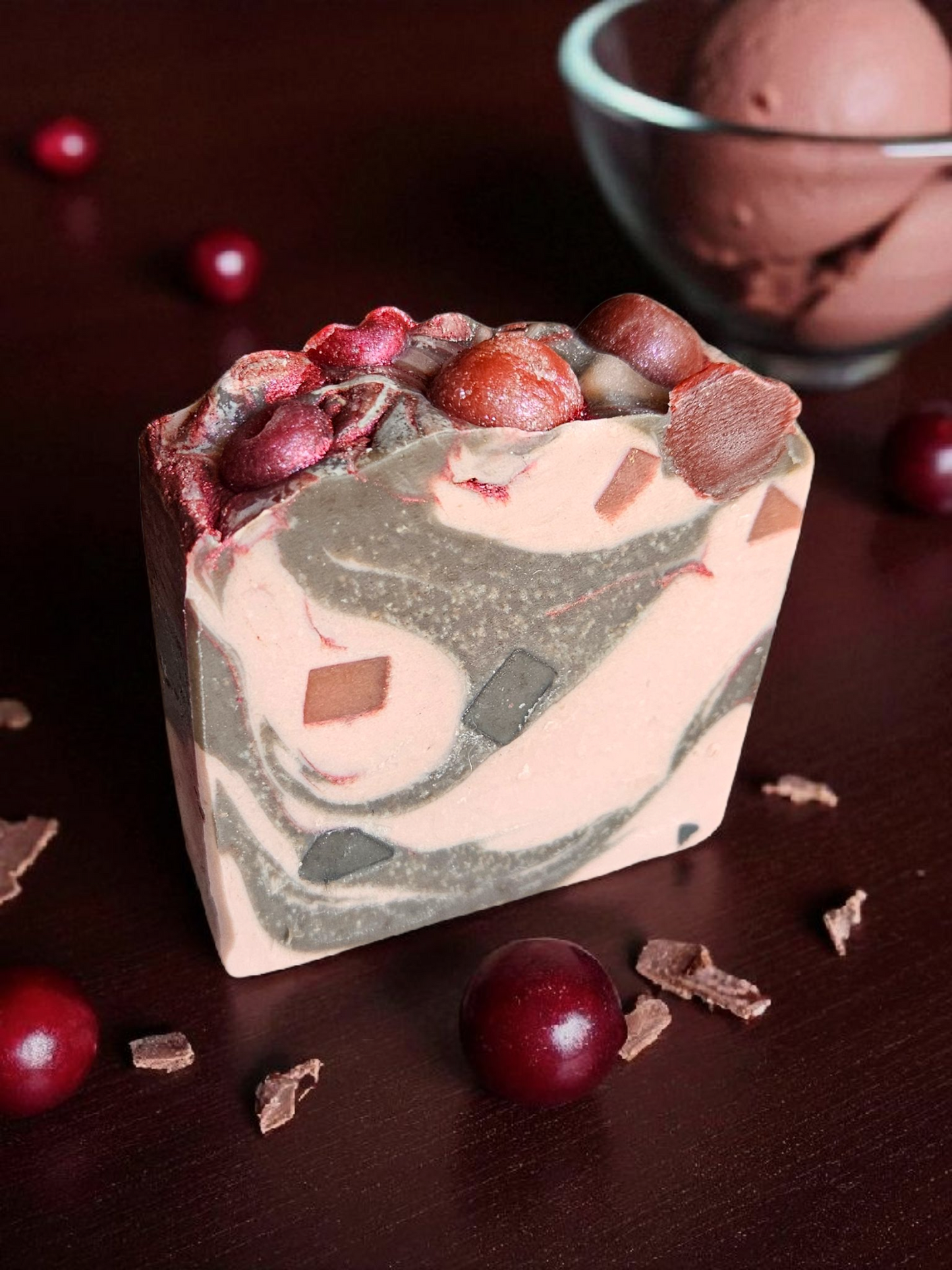 Chocolate Cherry - Cow Milk Soap