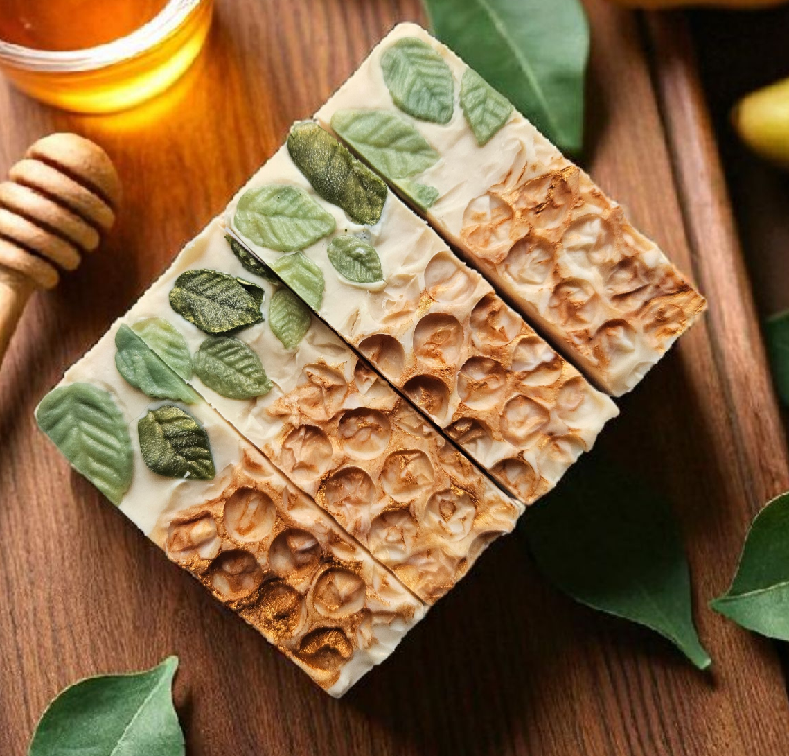 Gilded Pear & Honey - Cow Milk Soap