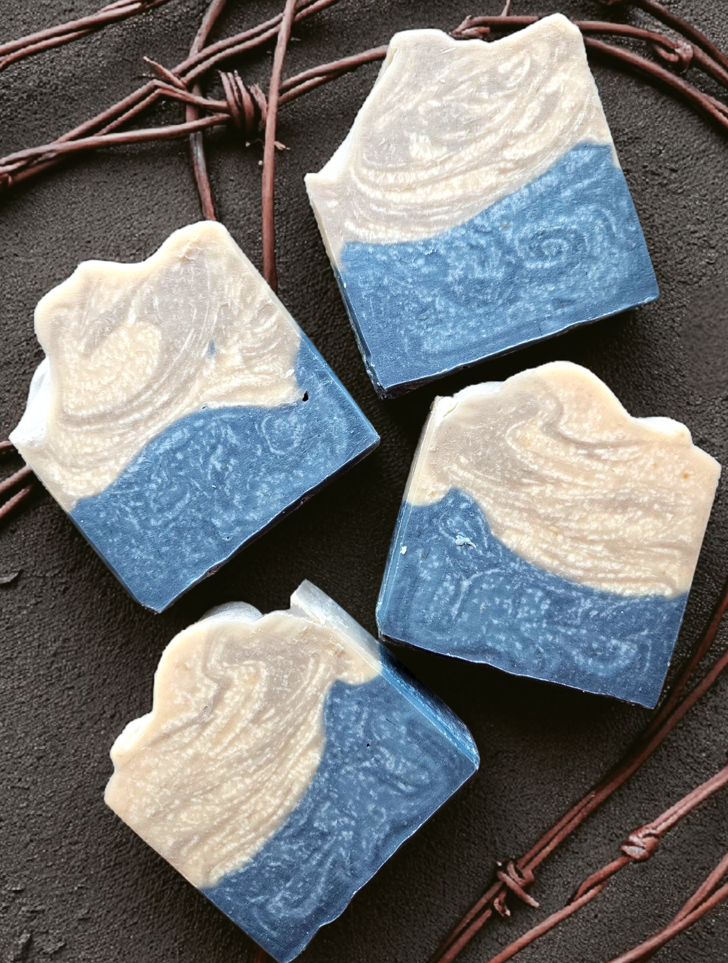 Barbed Wire Fences (Citrus, Wood, & Fir) - Cow Milk Soap