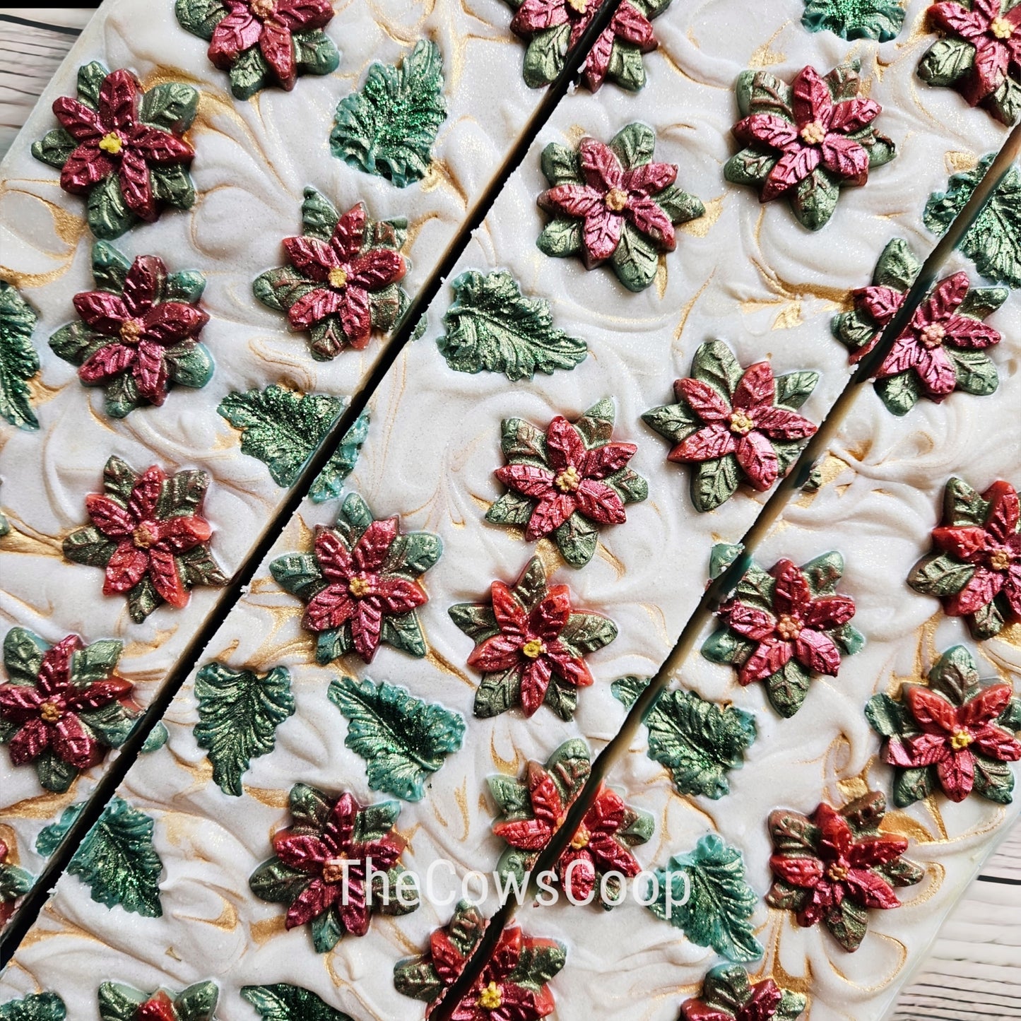 Winter Petals (Fresh Air, Jasmine and Black Cherry) - Cow Milk Soap