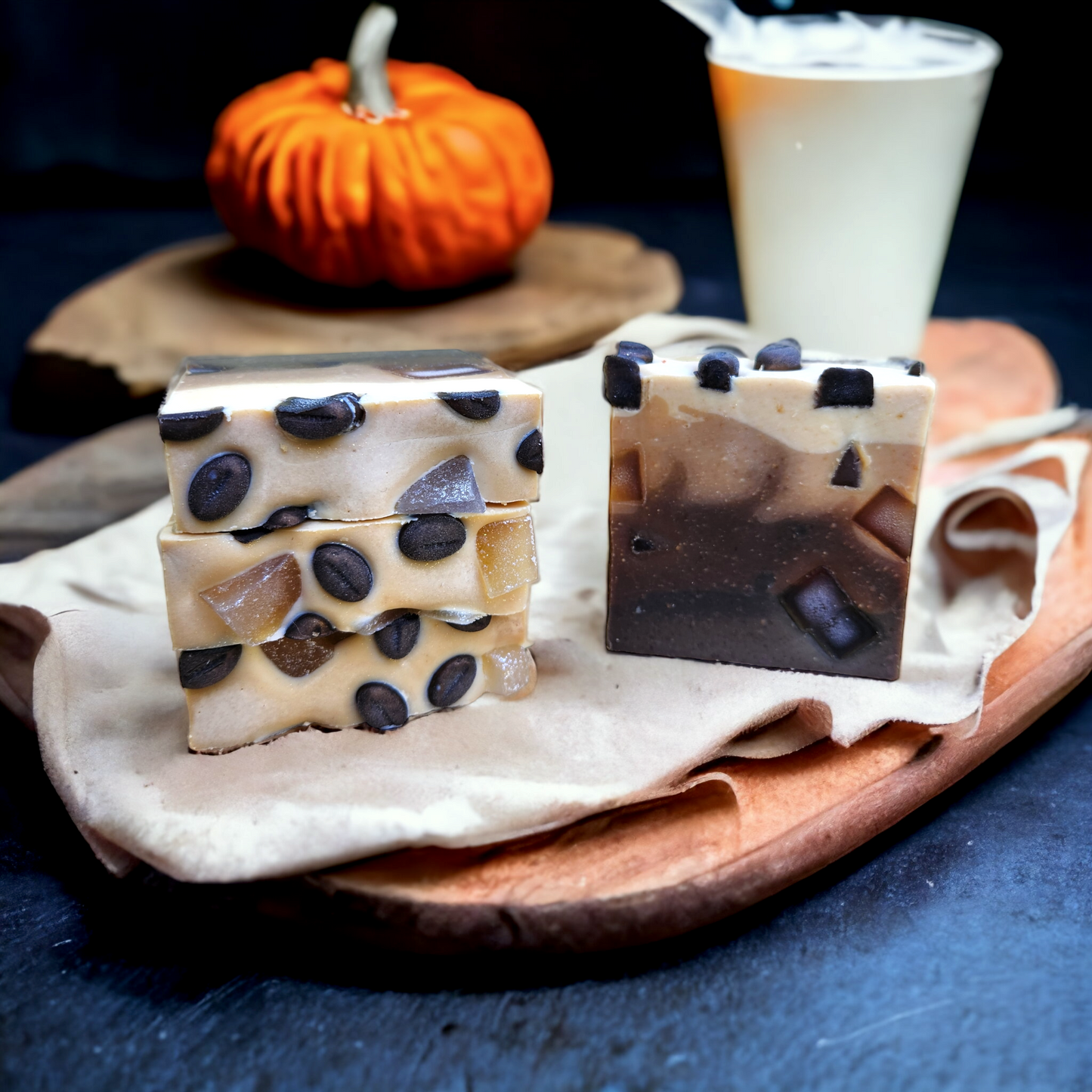 Pumpkin Cold Brew -Cow and Goat Milk Soap