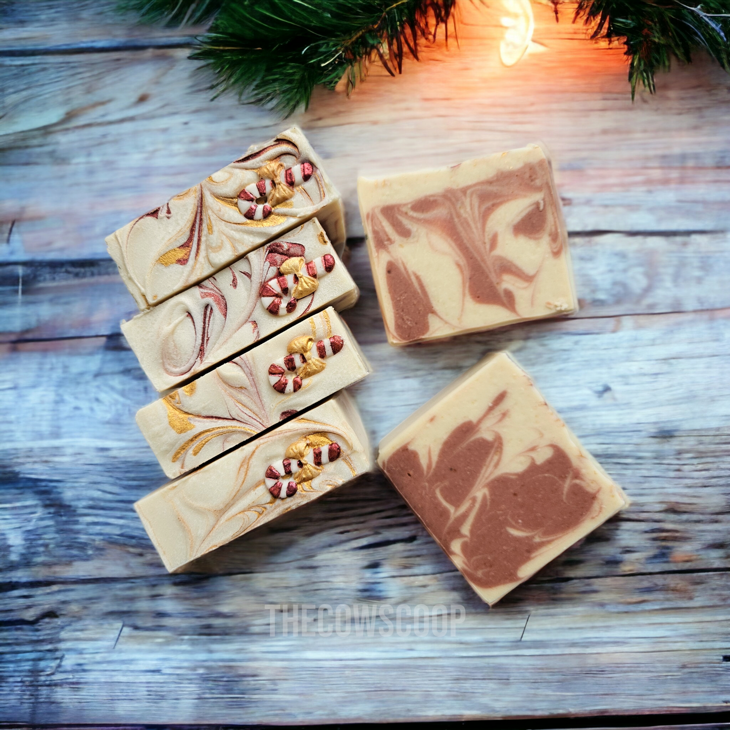 Candy Cane - Goat Milk Soap