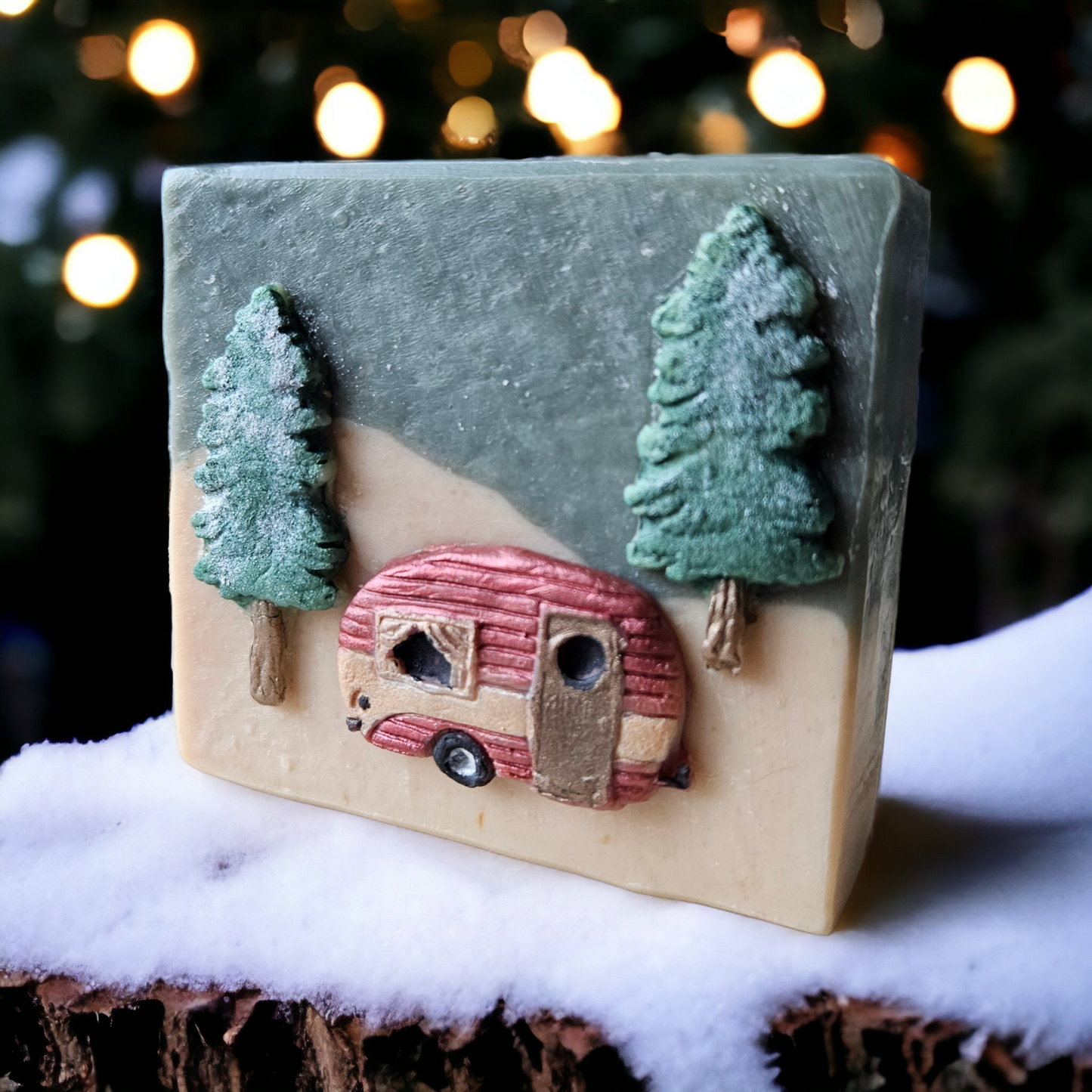 Scent of Adventure (Pinecone, Woods and Clove) - Goat Milk Soap