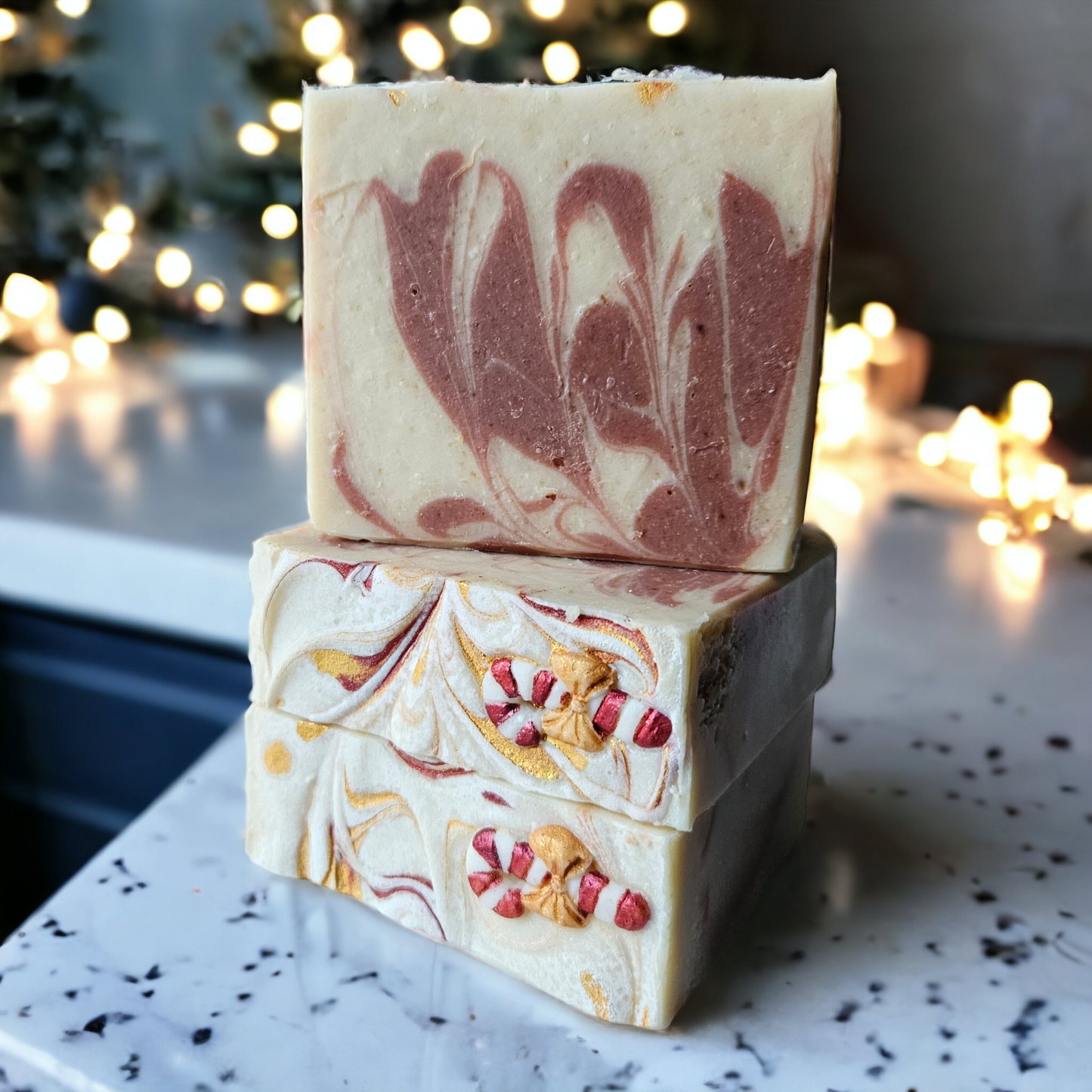 Candy Cane - Goat Milk Soap