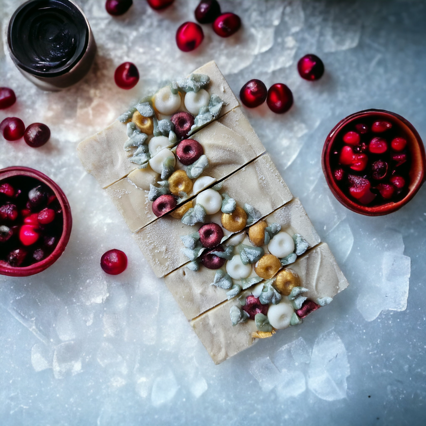 Cranberry on the Rocks - Cow Milk Soap