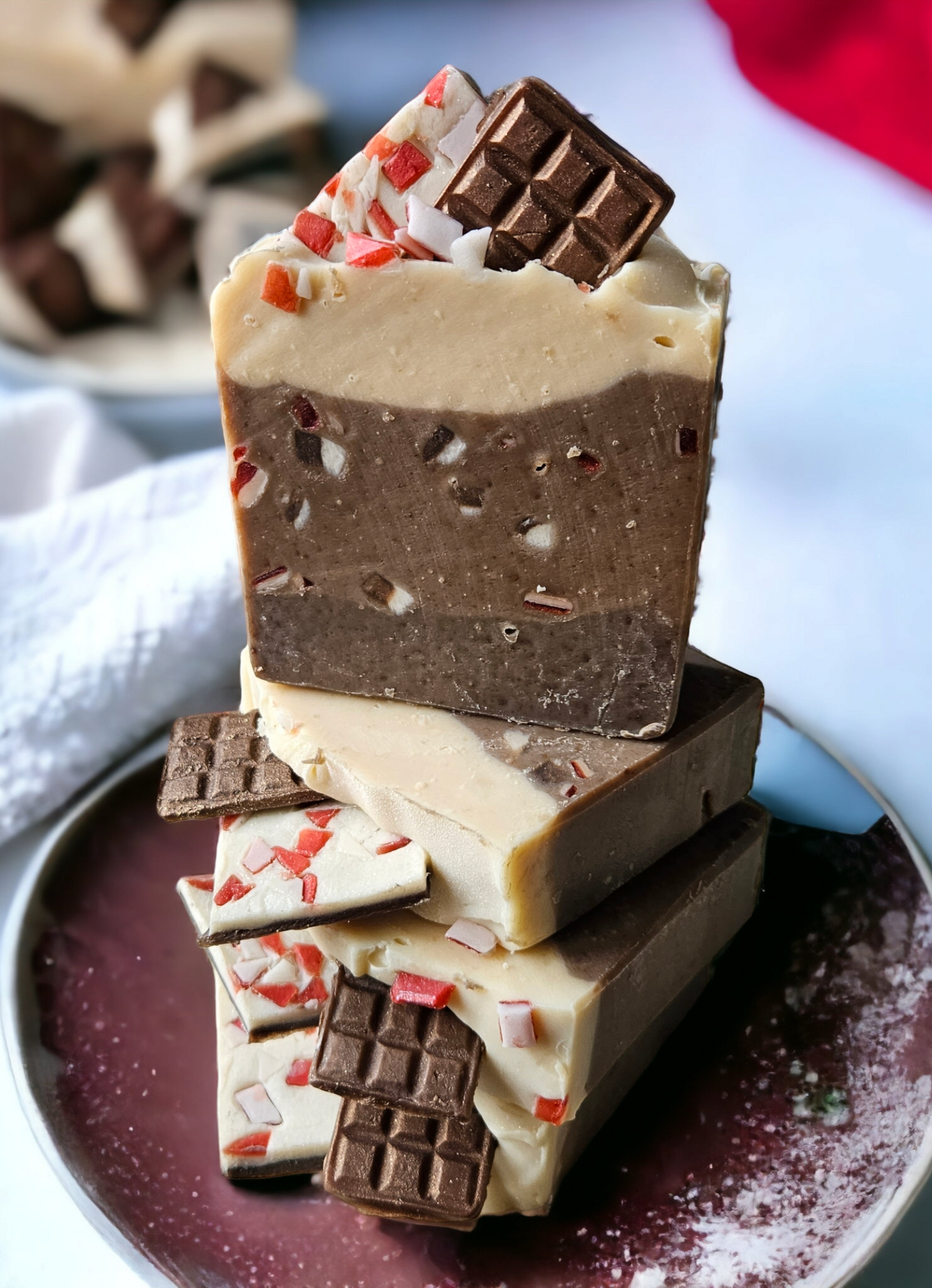 Peppermint Bark - Cow Milk Soap