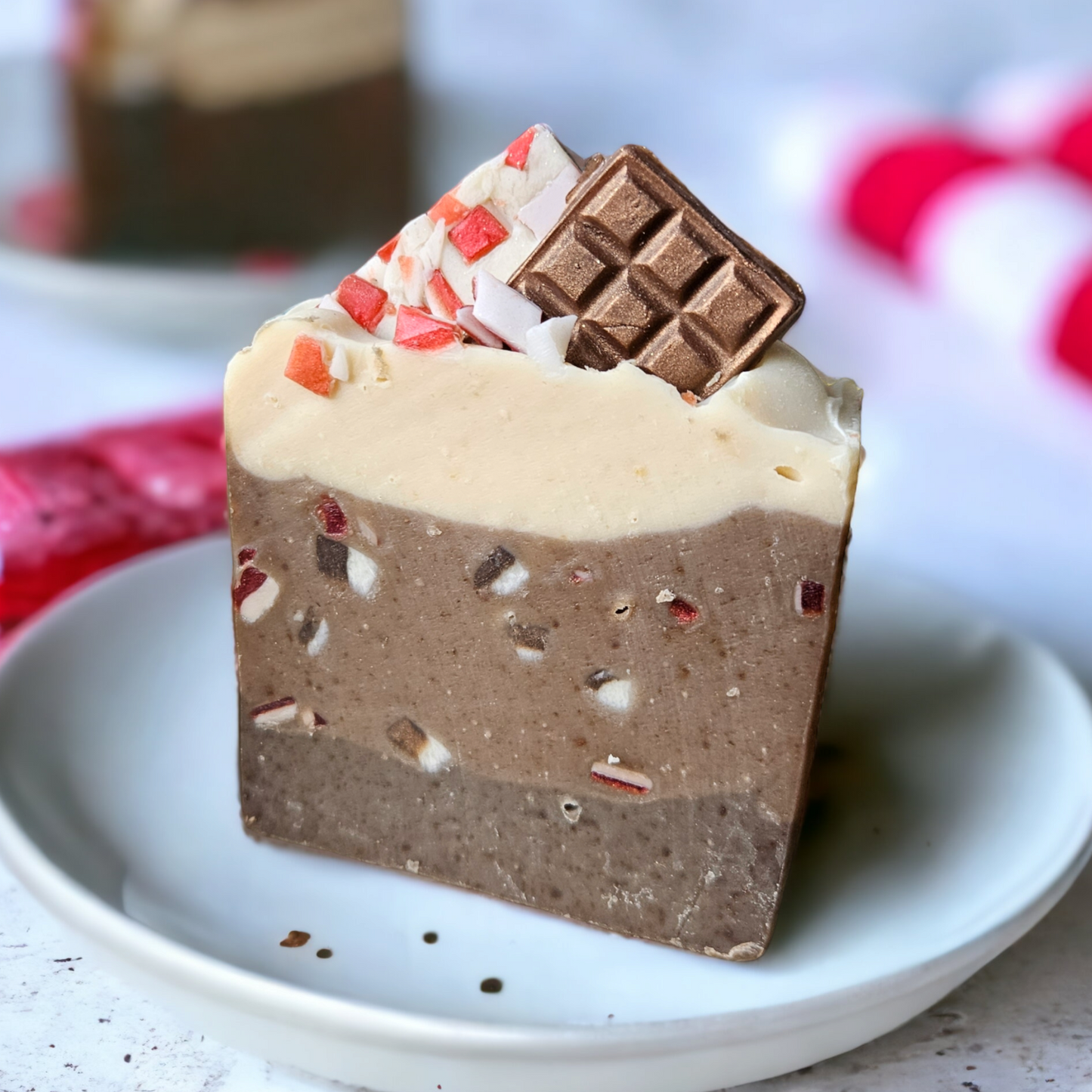 Peppermint Bark - Cow Milk Soap
