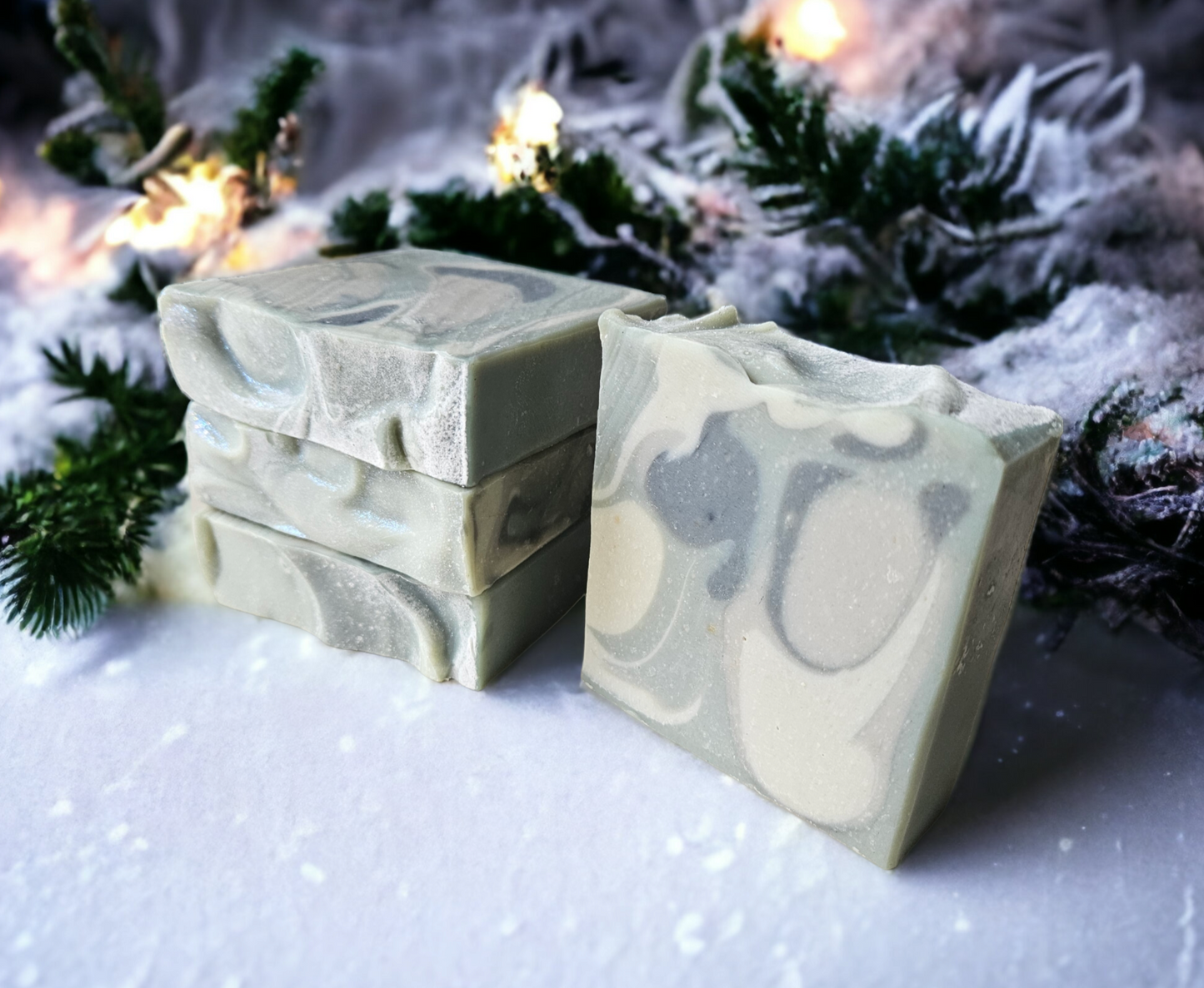 Frosted Fir - Cow and Goat Milk Soap