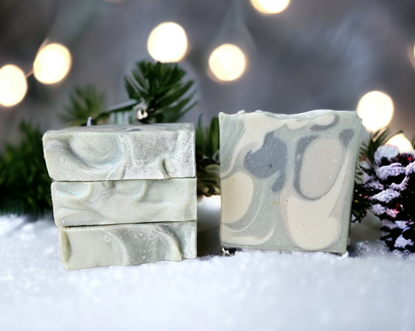 Frosted Fir - Cow and Goat Milk Soap
