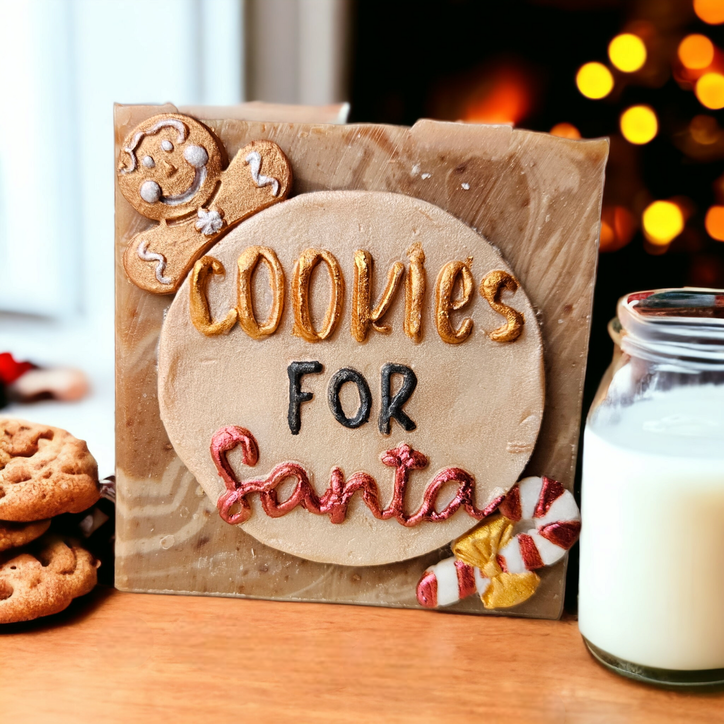 Cookies for Santa (Vanilla Almond and Gingersnap) - Cow and Goat Milk Soap