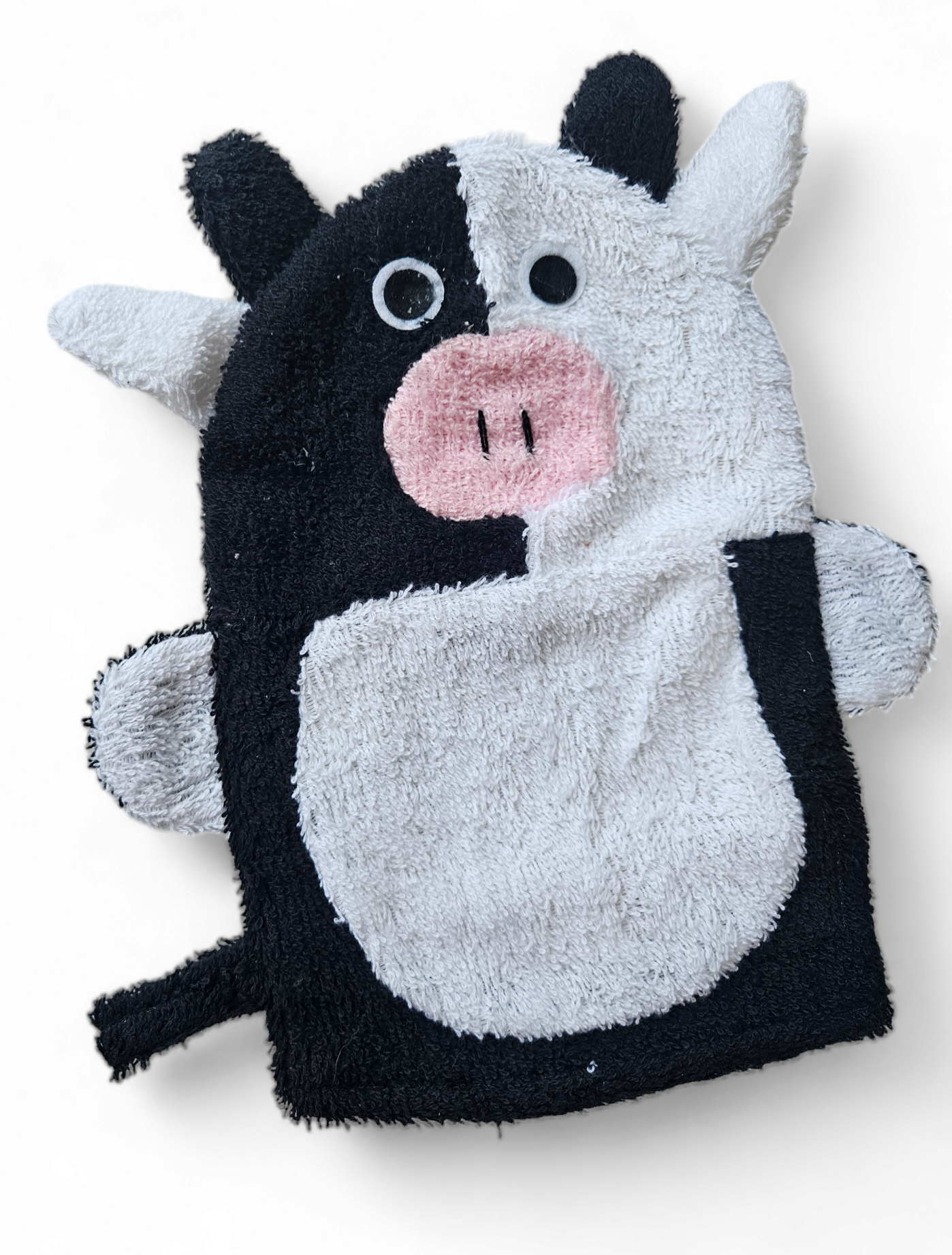 Ramie Animal Scrubbie Mitt