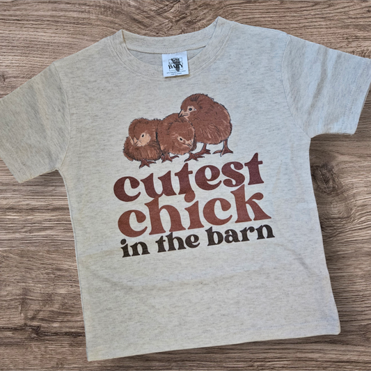 "Cutest Chick Barn" Toddler/Youth T-Shirts