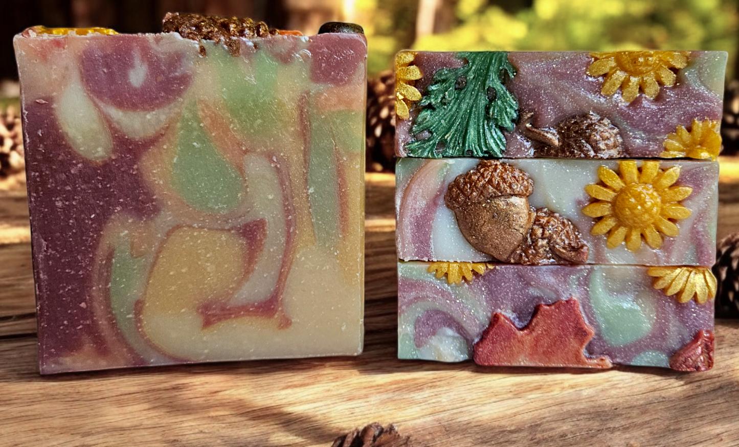 Autumn Woods (Apples and Oak) - Cow Milk Soap