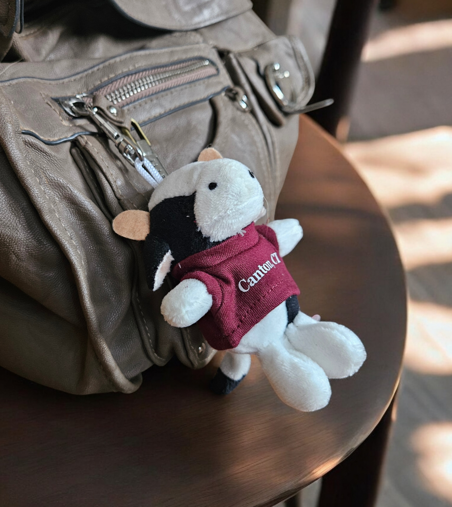 Canton Cow Keychain