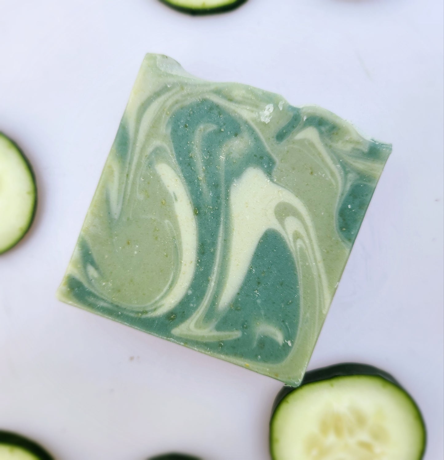 Garden Mint and Cucumber - Cow and Goat Milk Soap