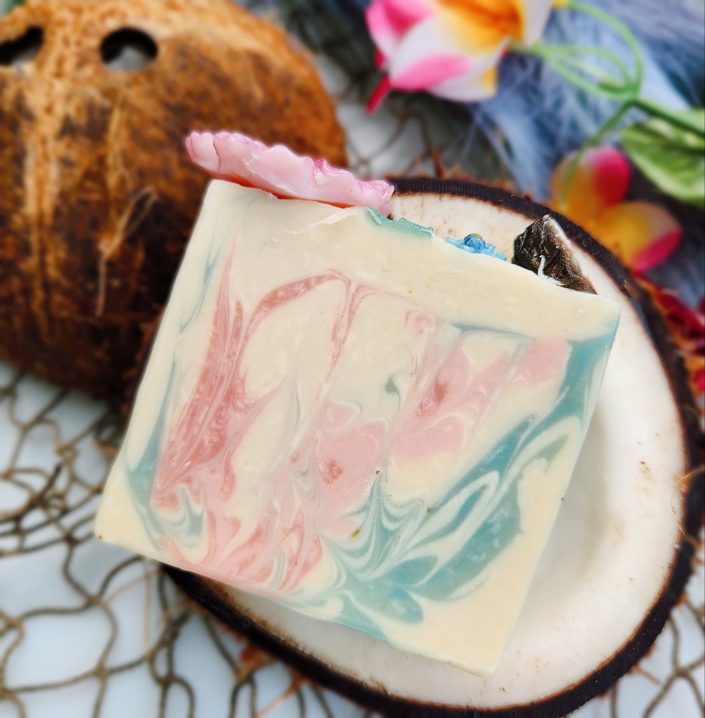 Salty Soiree (Cucumber Aloe and Mango) - Goat Milk Soap