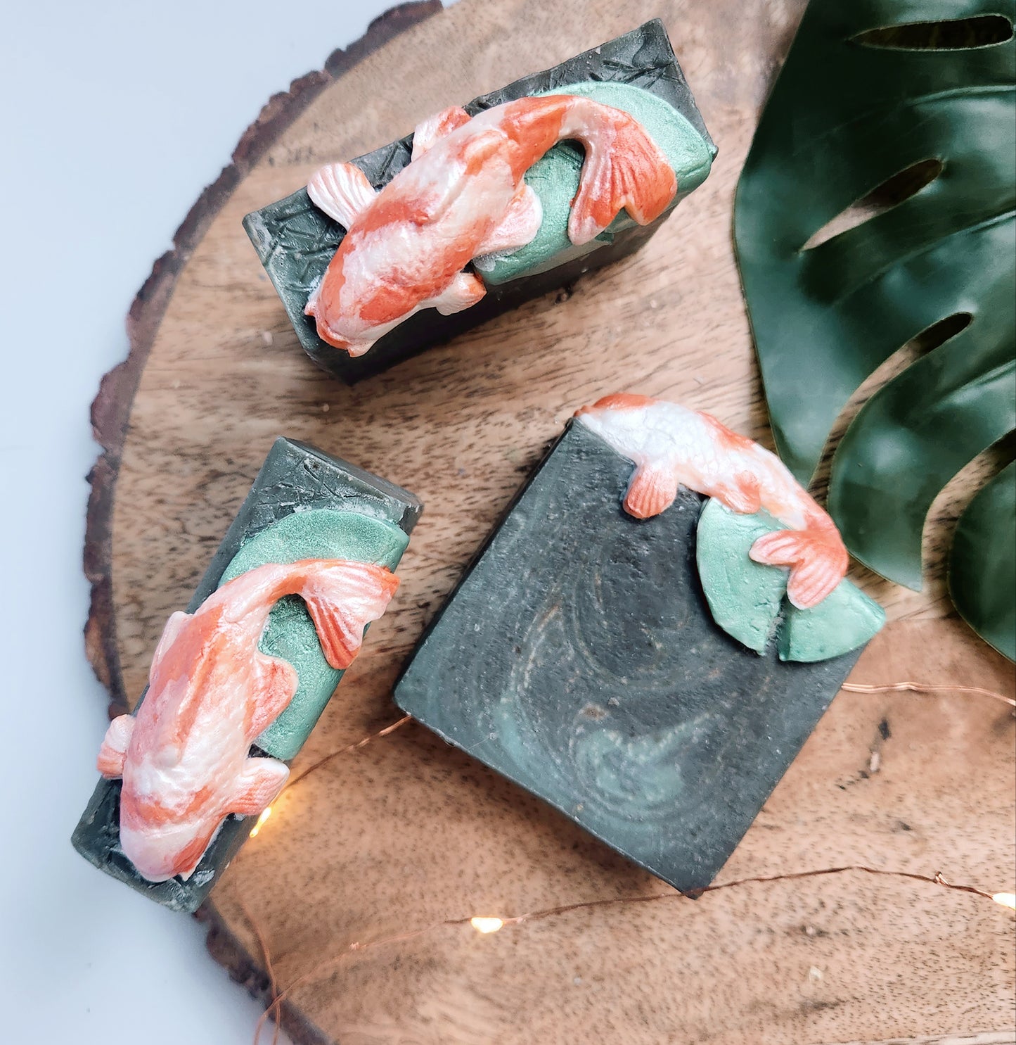 Koi Pond (Misty Air and Coconut Cream) - Goat Milk Soap