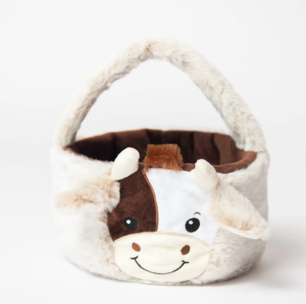 Fuzzy Cow Easter Basket! *Limited Time!*