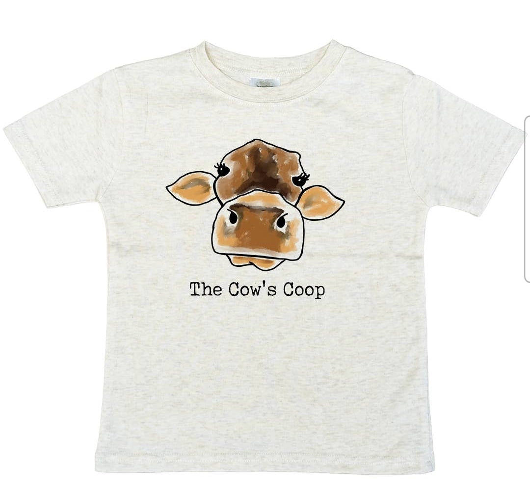 "The Cow's Coop" Jersey Face Toddler/Youth T-Shirts (Copy)