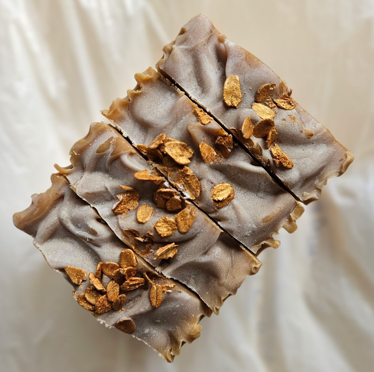 Honey Bunches of Soap (Golden Oats and Warm Coconut) - Cow & Goat Milk Soap