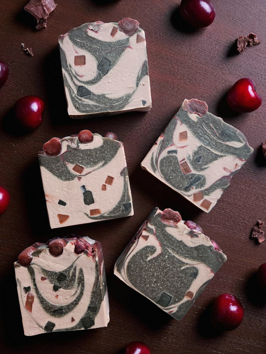 Chocolate Cherry - Cow Milk Soap