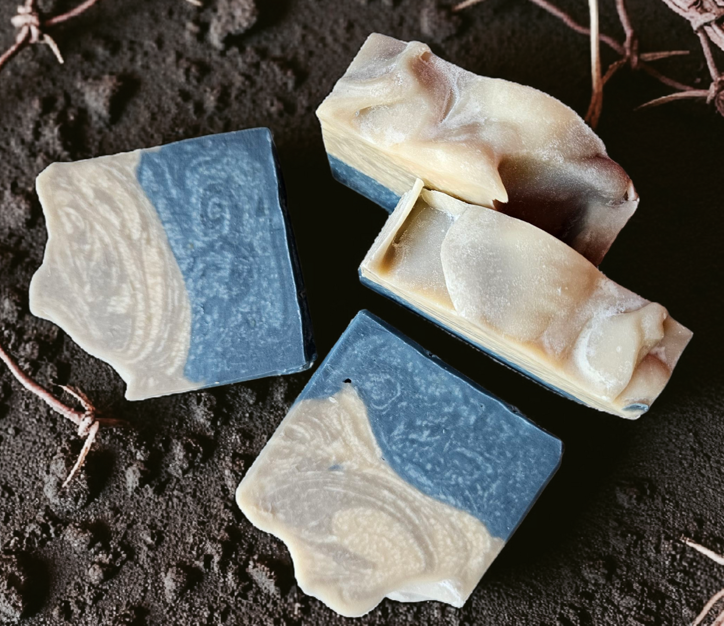 Barbed Wire Fences (Citrus, Wood, & Fir) - Cow Milk Soap