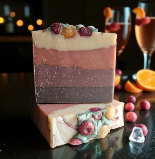 Cranberry on the Rocks - Cow Milk Soap