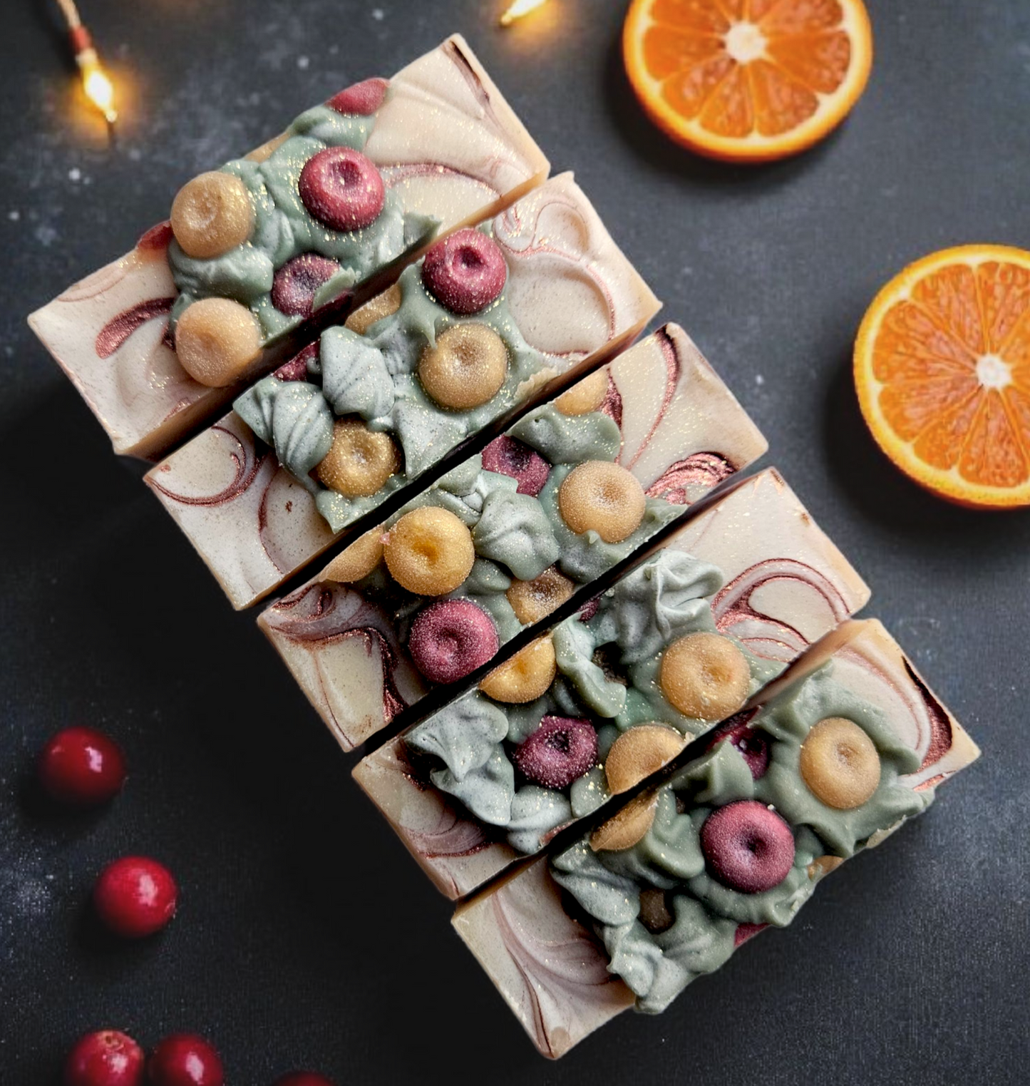 Cranberry on the Rocks - Cow Milk Soap