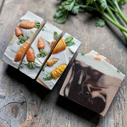 The Carrot Patch (Citrus Spices & Cream) - Cow Milk Soap