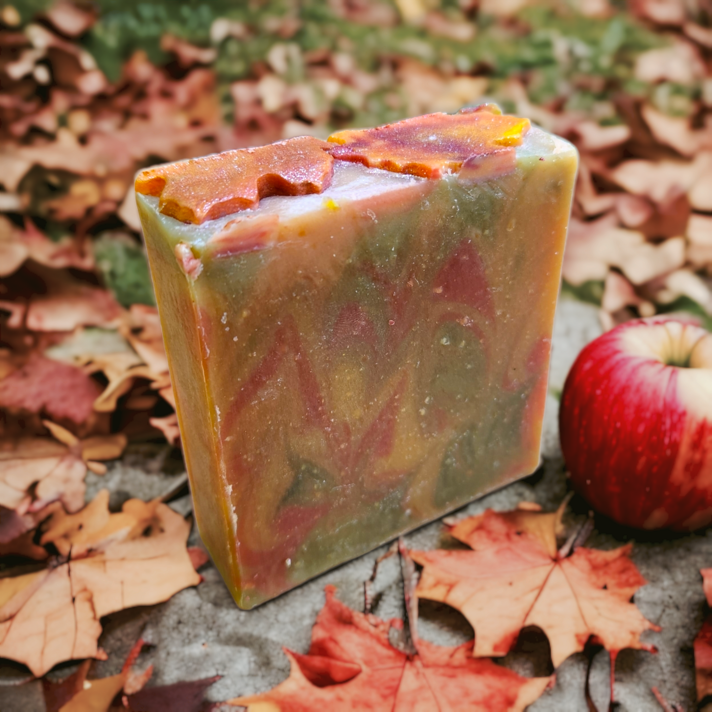 Fallen Leaves (Mulled Cider and Woods) - Cow and Goat Milk Soap