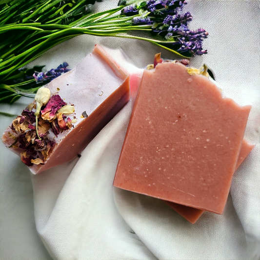 Lavender & Geranium - Cow Milk Soap *Naturals Collection*