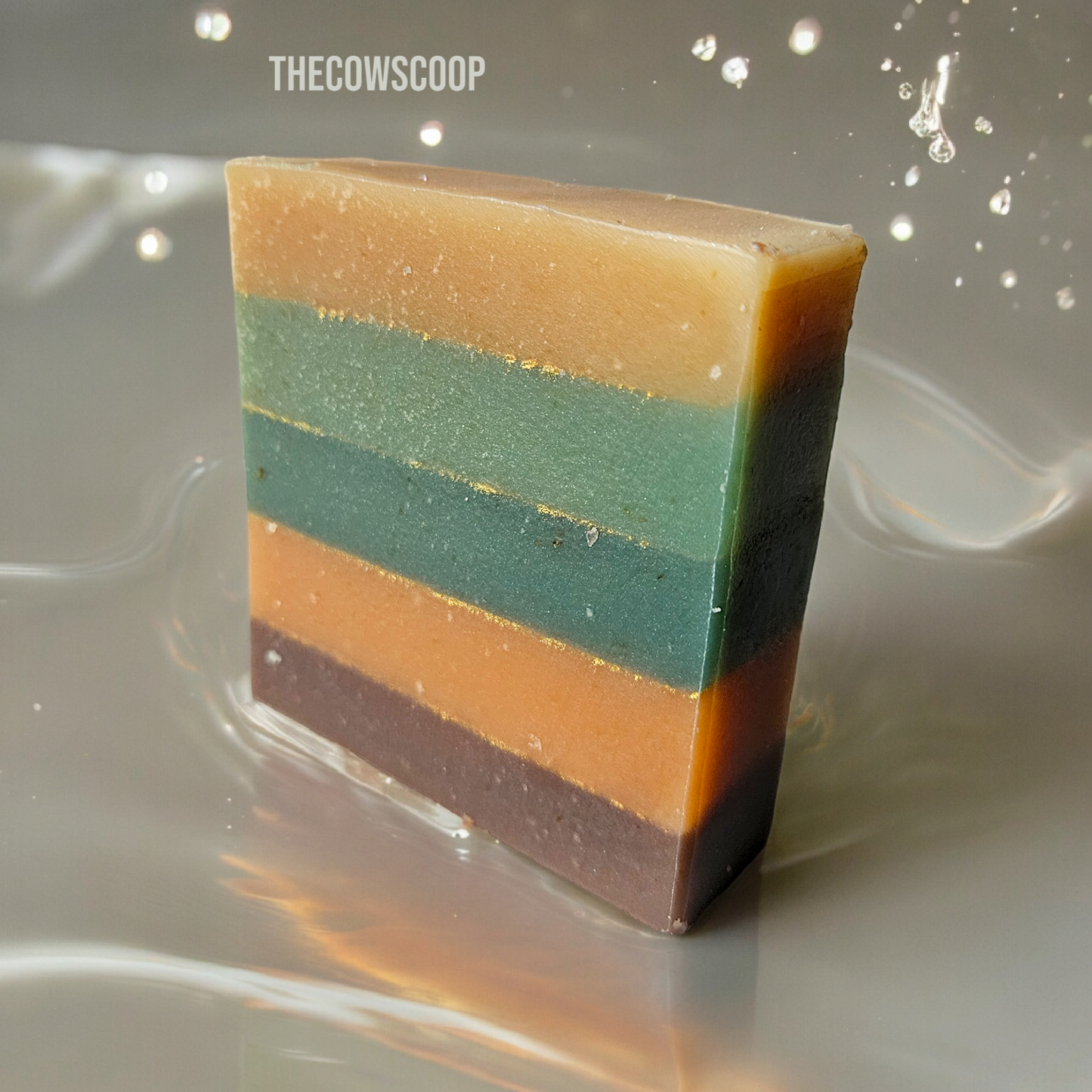 Sunset Serape (Citrus & Jasmine) - Cow and Goat Milk Soap