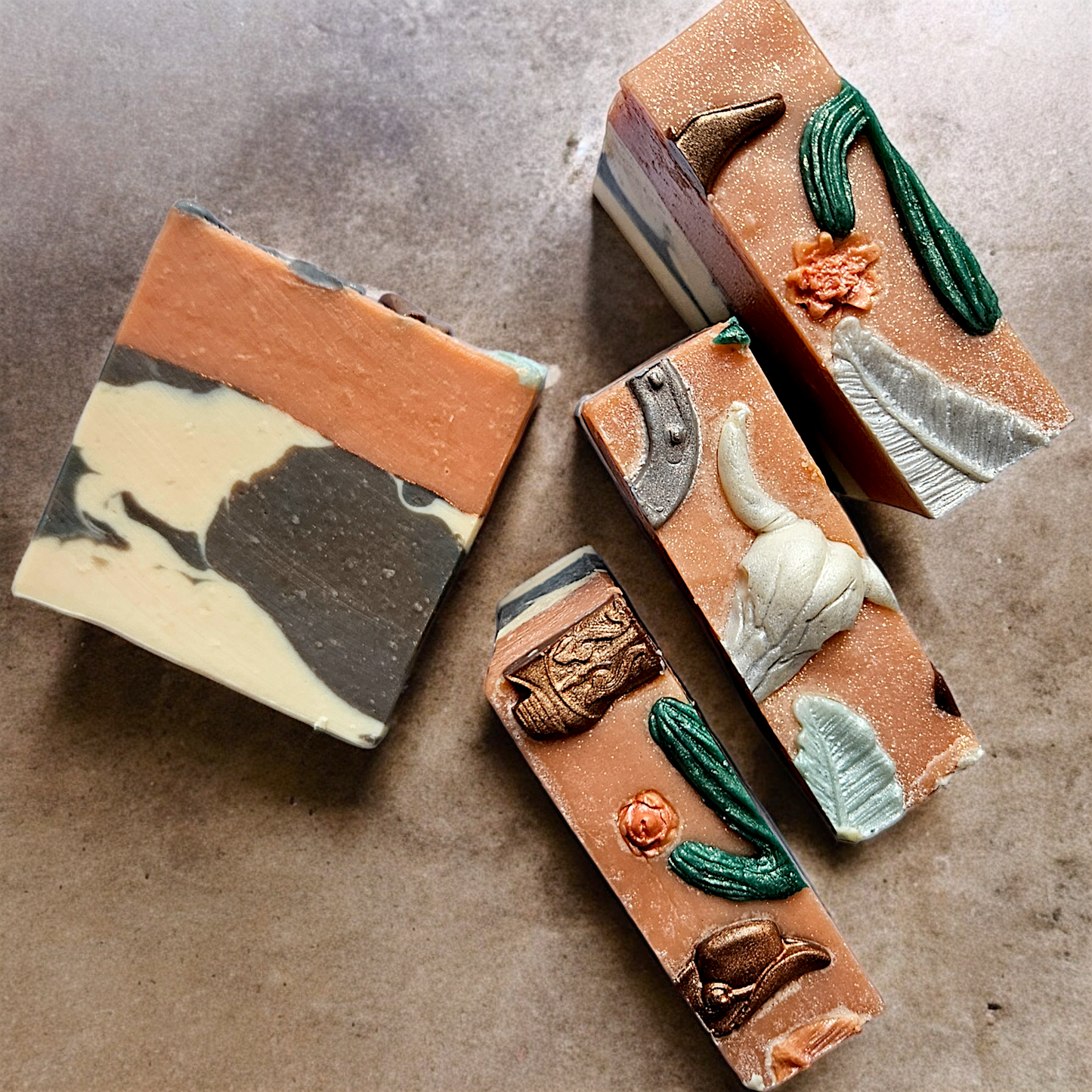 Cactus & Cattle (Sage, Cactus & Sea Salt) - Cow Milk Soap