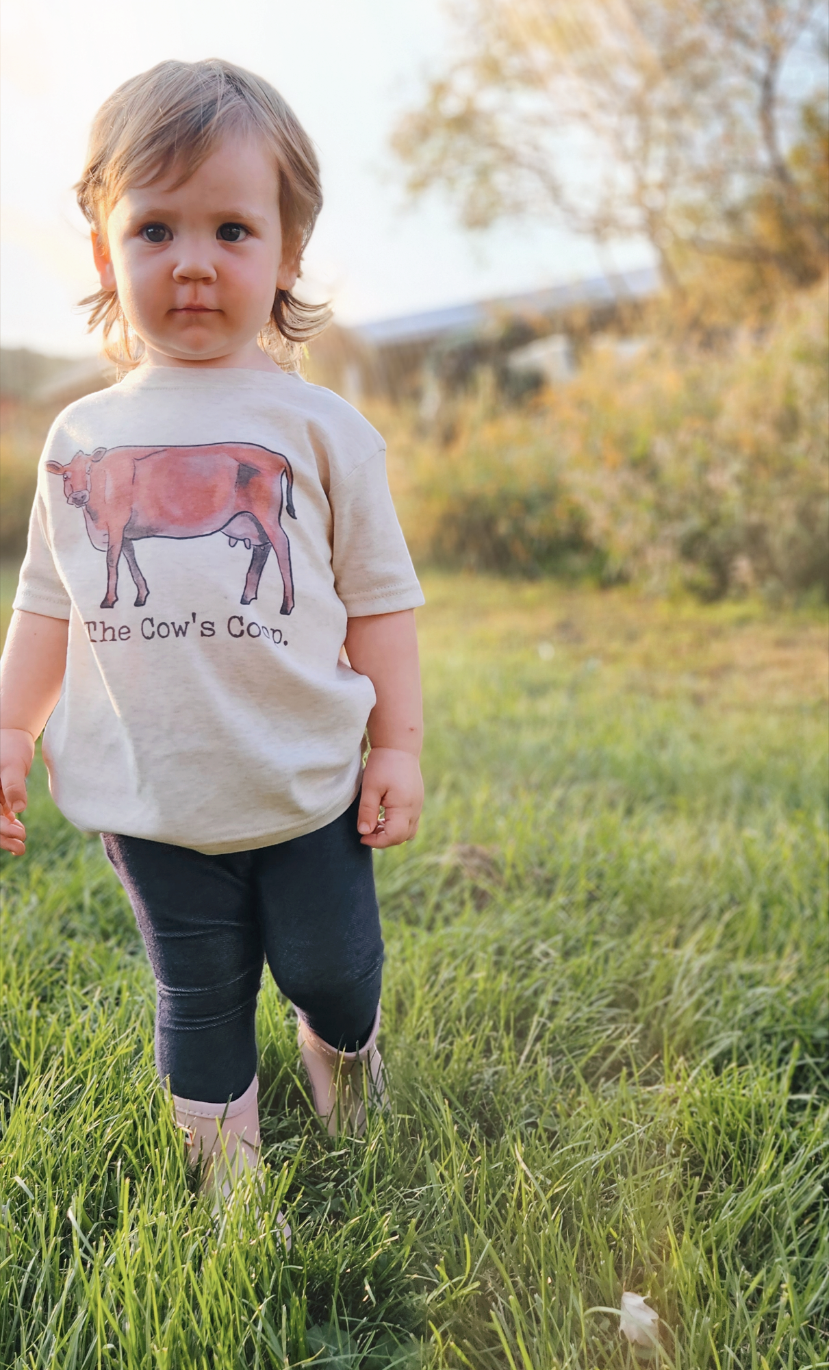 "The Cow's Coop" Jersey Cow Toddler/Youth T-Shirts