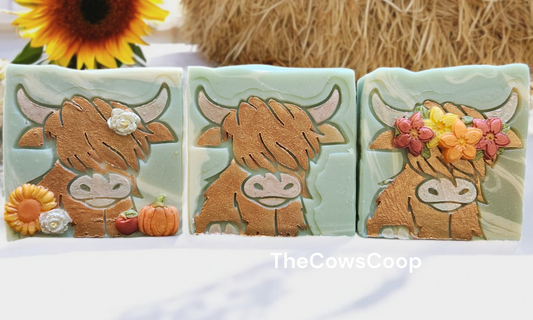 Sun Soaked Heifers (Apple, Bergamot, and Sandalwood) - Cow Milk Soap