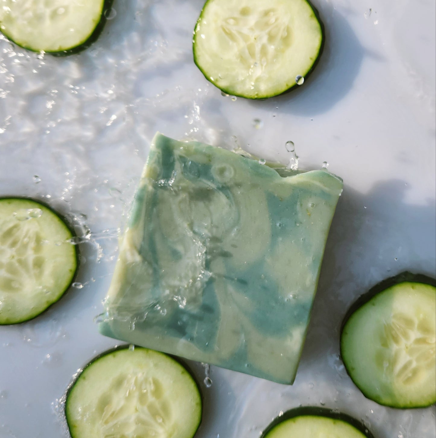 Garden Mint and Cucumber - Cow and Goat Milk Soap