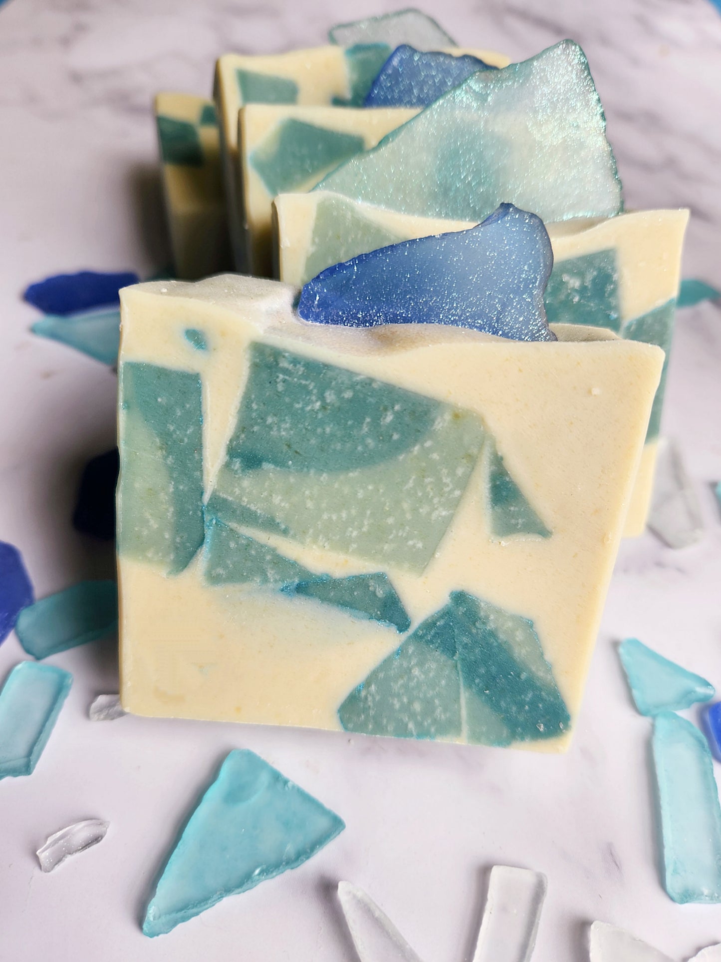 Sea Glass (Dewy Greens and Ocean Air) - Cow Milk Soap