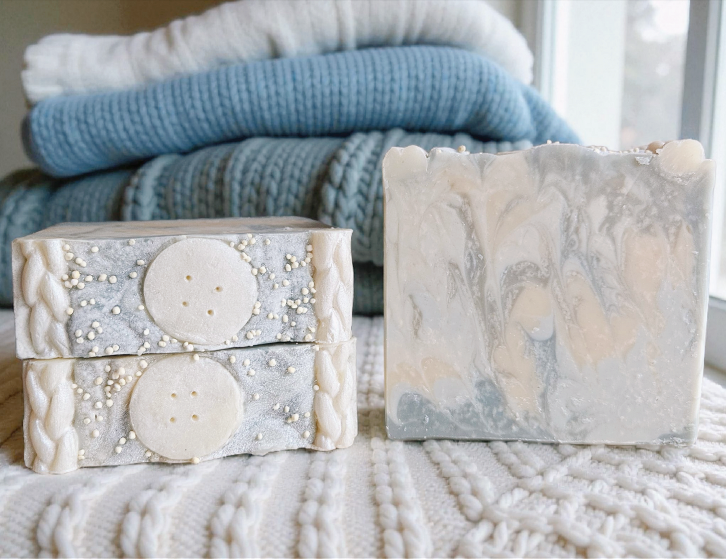 Winter Sweater (Blue Lavender & Fruit) - Cow Milk Soap