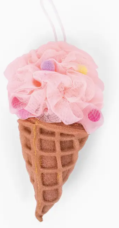 Ice Cream Loofah Sponges
