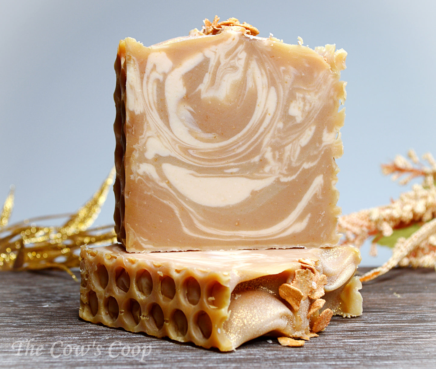 Honey Bunches of Soap (Golden Oats and Warm Coconut) - Cow & Goat Milk Soap