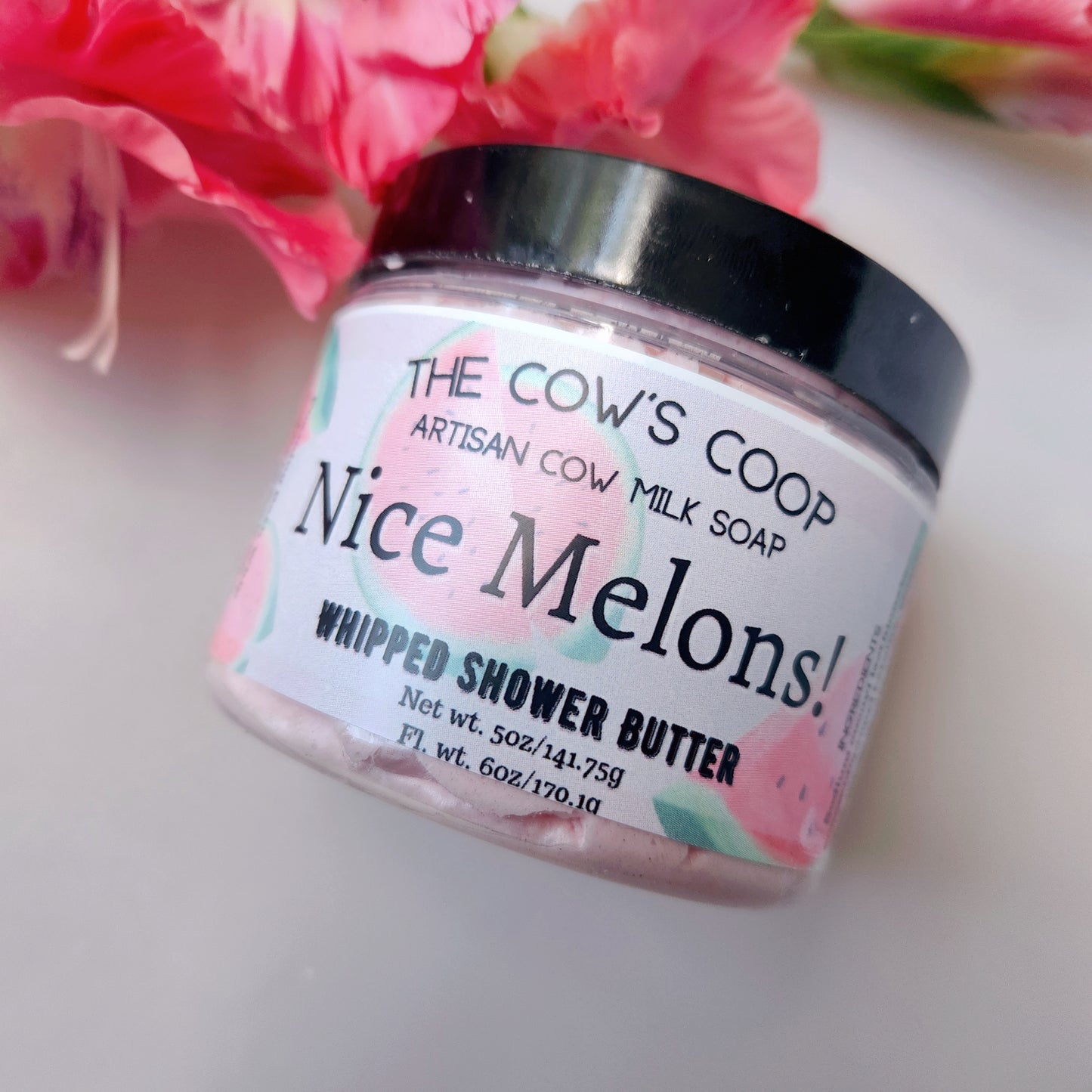 Nice Melons! - Whipped Shower Butter Cow Milk Soap