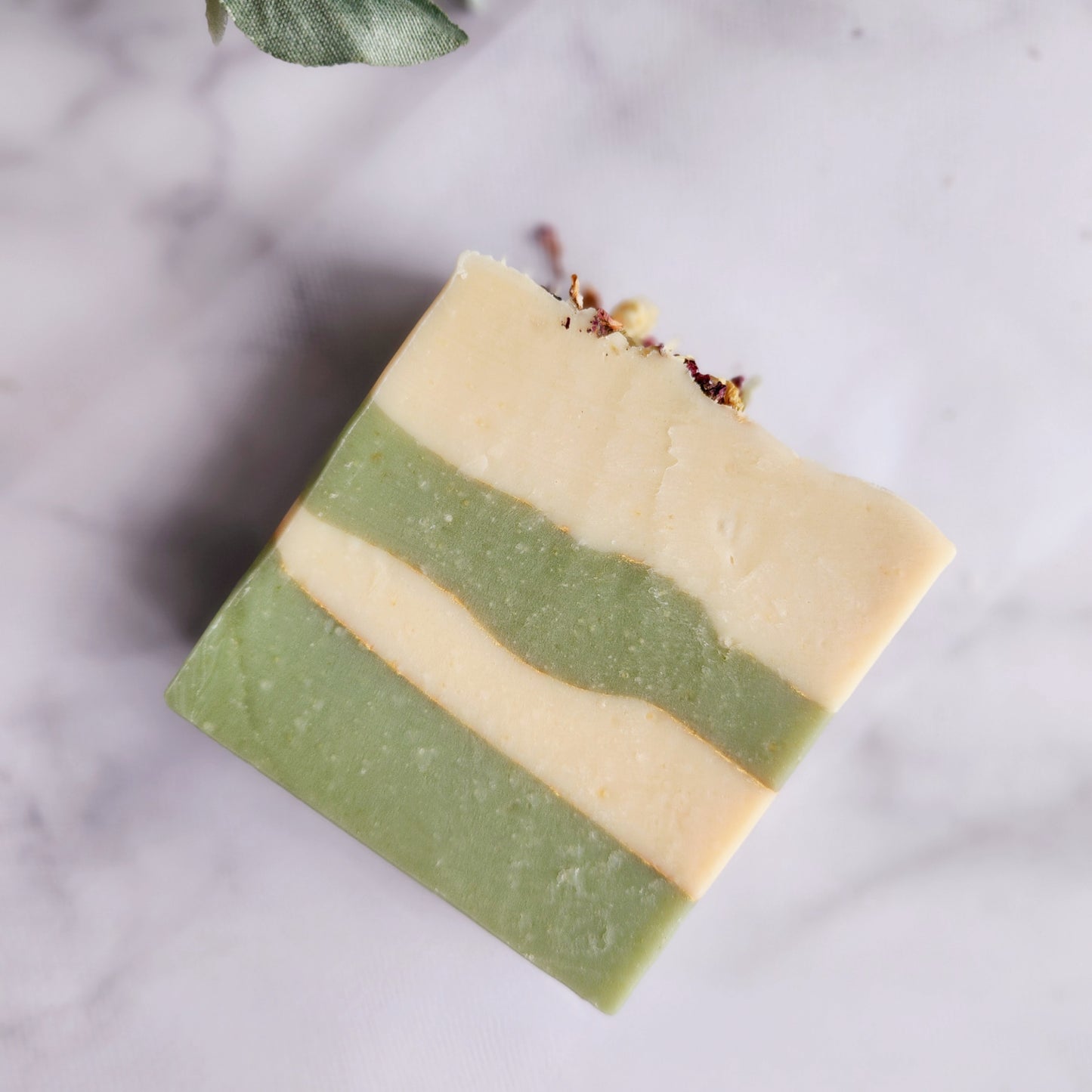 Summer Sage (Marine Nuances and Dried Herbs) - Cow Milk Soap
